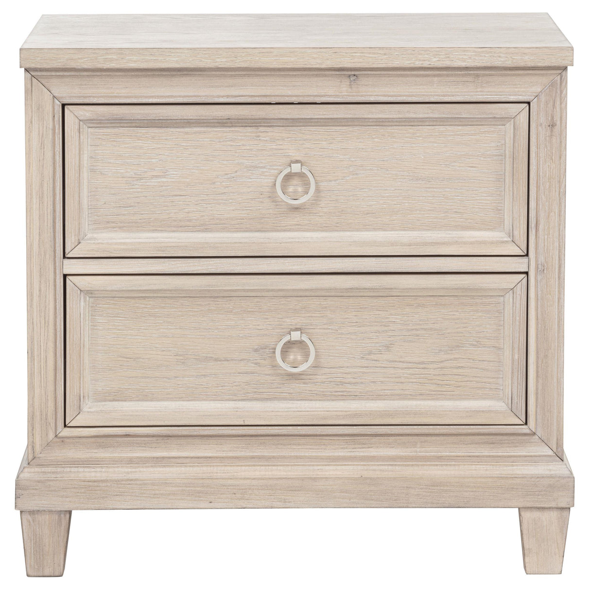  Coaster Furniture Pembroke 215922 2-drawer Nightstand Bedside Table - Washed Oak IMAGE 6
