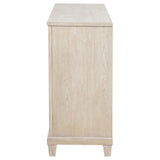  Coaster Furniture Pembroke 215923 6-drawer Bedroom Dresser Cabinet - Washed Oak IMAGE 4