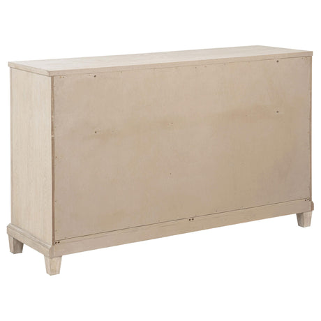  Coaster Furniture Pembroke 215923 6-drawer Bedroom Dresser Cabinet - Washed Oak IMAGE 6