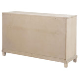  Coaster Furniture Pembroke 215923 6-drawer Bedroom Dresser Cabinet - Washed Oak IMAGE 9