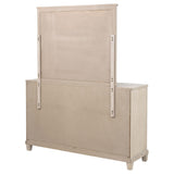 Coaster Furniture Pembroke 215923M 6-drawer Bedroom Dresser with Mirror - Washed Oak IMAGE 9
