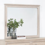  Coaster Furniture Pembroke 215924 Dresser Mirror - Washed Oak IMAGE 4