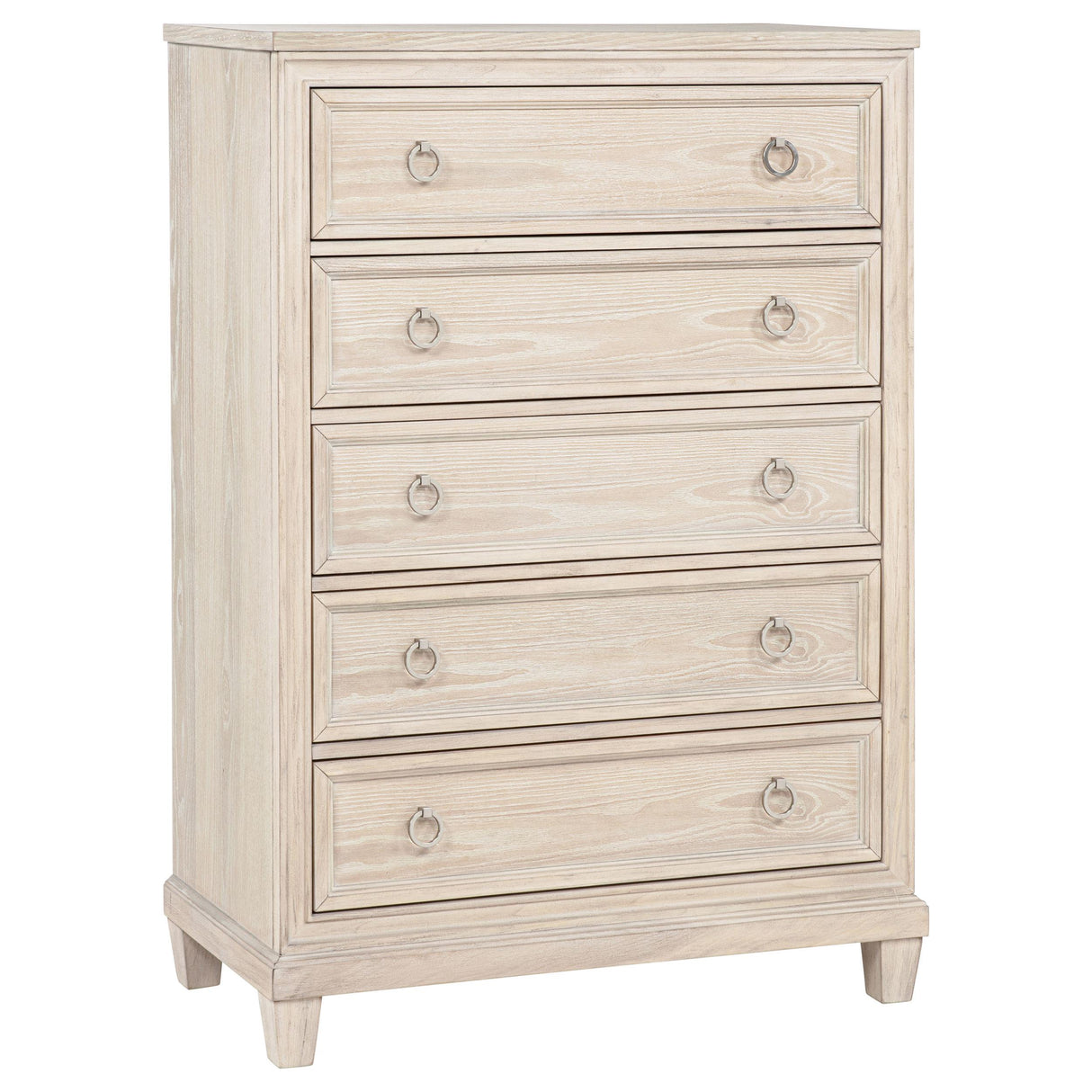  Coaster Furniture Pembroke 215925 5-drawer Chest - Washed Oak IMAGE 1