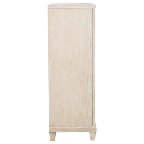  Coaster Furniture Pembroke 215925 5-drawer Chest - Washed Oak IMAGE 3