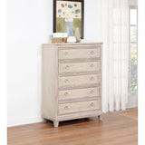  Coaster Furniture Pembroke 215925 5-drawer Chest - Washed Oak IMAGE 5