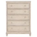  Coaster Furniture Pembroke 215925 5-drawer Chest - Washed Oak IMAGE 9