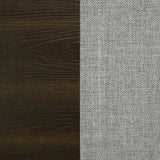  Coaster Furniture Atlas 215971KW 63-inch California King Upholstered Panel Bed - Grey/Dark Oak IMAGE 9