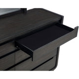  Coaster Furniture Leandro 222493M 8-drawer Bedroom Dresser with Mirror - Burnished Black IMAGE 10