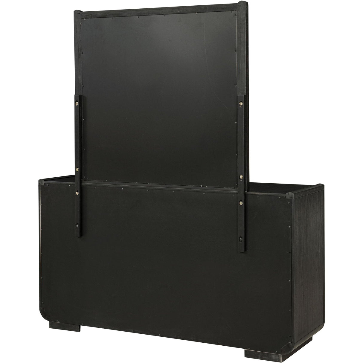  Coaster Furniture Leandro 222493M 8-drawer Bedroom Dresser with Mirror - Burnished Black IMAGE 8