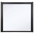  Coaster Furniture Leandro 222494 Dresser Mirror - Burnished Black IMAGE 1