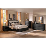  Coaster Furniture Leandro 222495 5-drawer Bedroom Chest - Burnished Black IMAGE 13