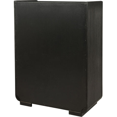  Coaster Furniture Leandro 222495 5-drawer Bedroom Chest - Burnished Black IMAGE 8
