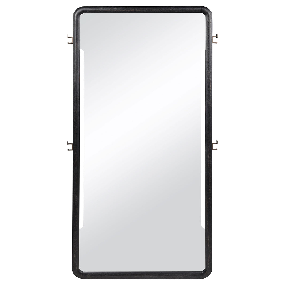  Coaster Furniture Leandro 222498 76-inch Full Length Floor Mirror - Burnished Black IMAGE 2