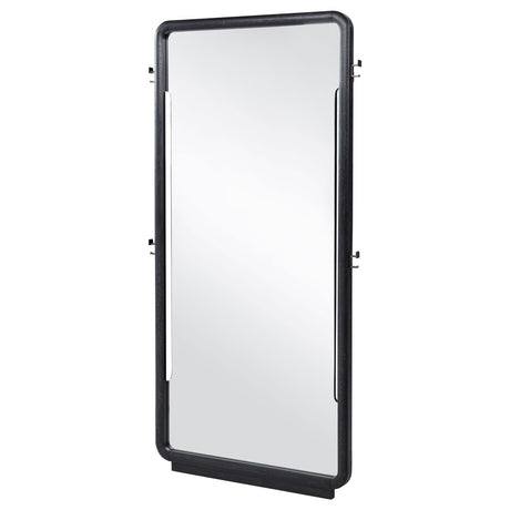  Coaster Furniture Leandro 222498 76-inch Full Length Floor Mirror - Burnished Black IMAGE 4