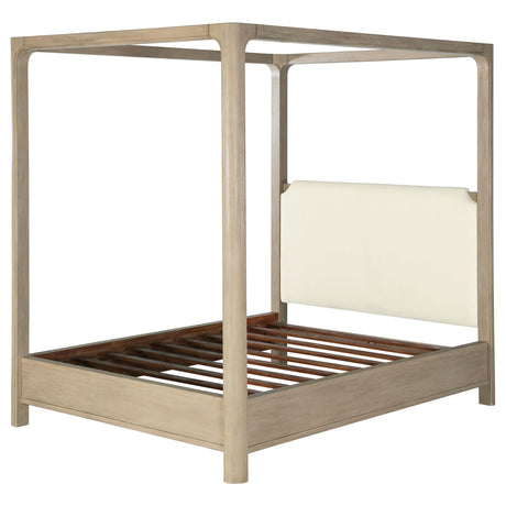  Coaster Furniture Solano 222520KE 85-inch Eastern King Canopy Bed - Weathered Mango IMAGE 8
