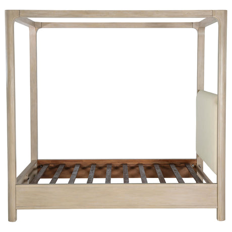  Coaster Furniture Solano 222520KW 85-inch California King Canopy Bed - Weathered Mango IMAGE 3
