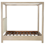  Coaster Furniture Solano 222520Q 85-inch Queen Canopy Bed - Weathered Mango IMAGE 3