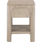  Coaster Furniture Solano 222522 1-drawer Nightstand Bedside Table - Weathered Mango IMAGE 5