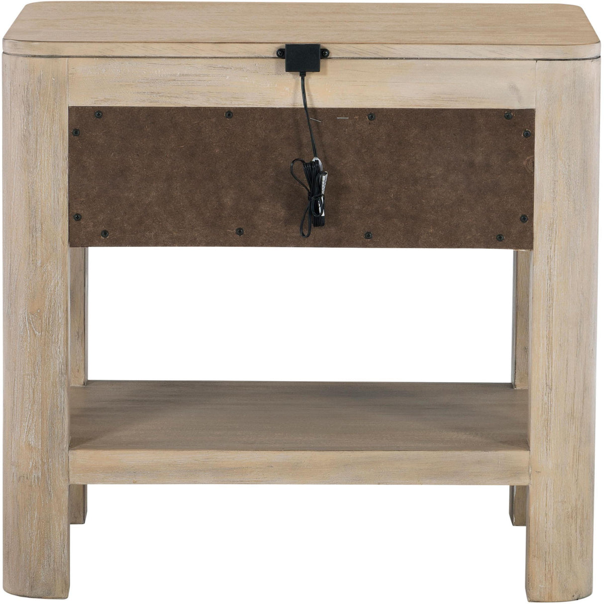  Coaster Furniture Solano 222522 1-drawer Nightstand Bedside Table - Weathered Mango IMAGE 7