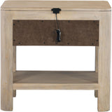  Coaster Furniture Solano 222522 1-drawer Nightstand Bedside Table - Weathered Mango IMAGE 7