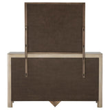  Coaster Furniture Solano 222523M 9-drawer Bedroom Dresser with Mirror - Weathered Mango IMAGE 4