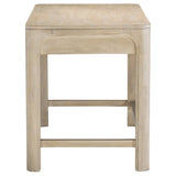  Coaster Furniture Solano 222527 2-drawer Makeup Table Vanity Desk - Weathered Mango IMAGE 3