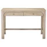  Coaster Furniture Solano 222527 2-drawer Makeup Table Vanity Desk - Weathered Mango IMAGE 7