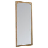  Coaster Furniture Solano 222528 80-inch Full Length Floor Mirror - Weathered Mango IMAGE 2