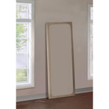  Coaster Furniture Solano 222528 80-inch Full Length Floor Mirror - Weathered Mango IMAGE 4