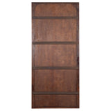  Coaster Furniture Solano 222528 80-inch Full Length Floor Mirror - Weathered Mango IMAGE 5