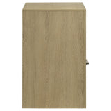  Coaster Furniture Hendricks 222652 1-drawer Nightstand Bedside Table with Cubby - Light Oak IMAGE 9