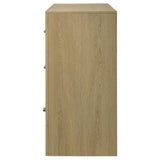  Coaster Furniture Hendricks 222653 6-drawer Bedroom Dresser Storage Cabinet - Light Oak IMAGE 2