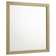  Coaster Furniture Hendricks 222654 Dresser Mirror - Light Oak IMAGE 1
