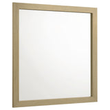  Coaster Furniture Hendricks 222654 Dresser Mirror - Light Oak IMAGE 1