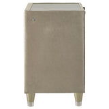  Coaster Furniture Lorient 222662 2-drawer LED Nightstand with USB - Ivory/Camel IMAGE 13