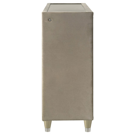 Coaster Furniture Lorient 222663 8-drawer LED Bedroom Dresser Cabinet - Ivory/Camel IMAGE 12