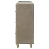  Coaster Furniture Lorient 222663FB 8-drawer LED Bedroom Flame Box Dresser - Ivory Camel IMAGE 12