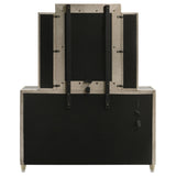  Coaster Furniture Lorient 222663M 8-drawer LED Dresser with Mirror - Ivory/Camel IMAGE 4