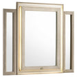  Coaster Furniture Lorient 222664 LED Dresser Mirror - Ivory/Camel IMAGE 1