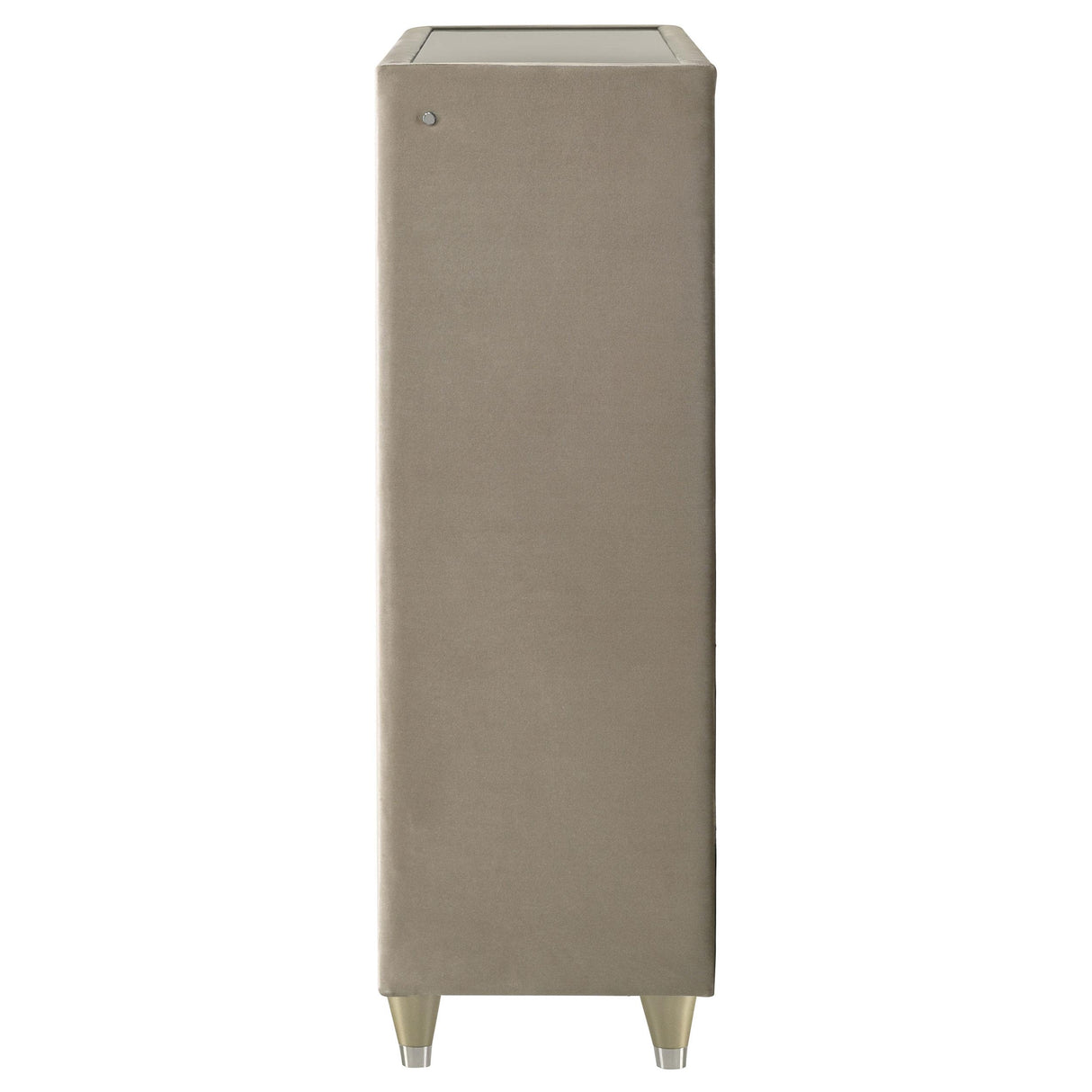  Coaster Furniture Lorient 222665 5-drawer LED Chest - Ivory/Camel IMAGE 12