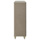  Coaster Furniture Lorient 222665 5-drawer LED Chest - Ivory/Camel IMAGE 12