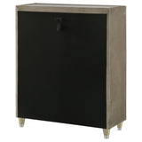  Coaster Furniture Lorient 222665 5-drawer LED Chest - Ivory/Camel IMAGE 4