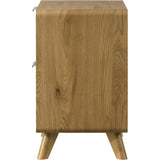  Coaster Furniture Bennett 222902 2-drawer Bedroom Nightstand Bedside Table - Light Oak IMAGE 5
