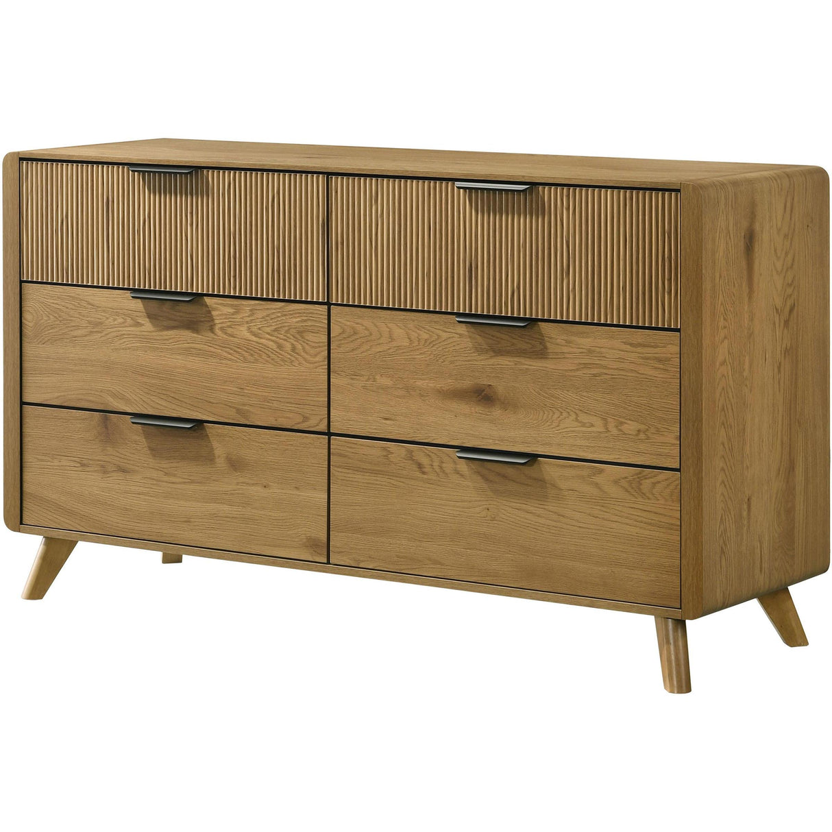  Coaster Furniture Bennett 222903 6-drawer Bedroom Dresser Cabinet - Light Oak IMAGE 4