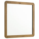  Coaster Furniture Bennett 222904 Bedroom Dresser Mirror - Light Oak IMAGE 1