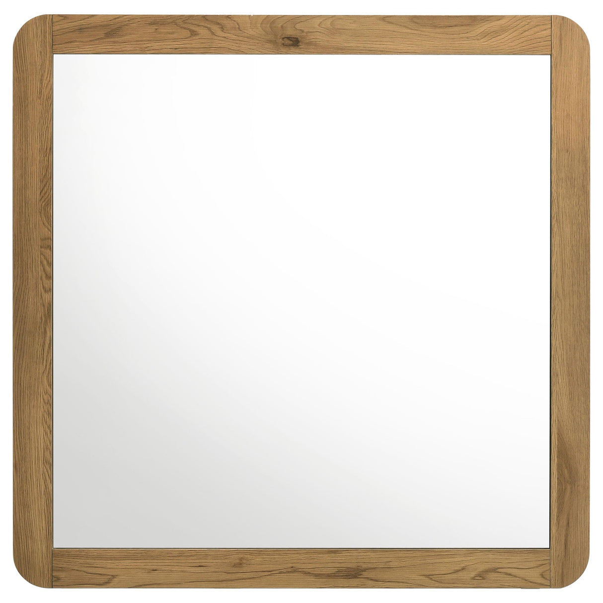  Coaster Furniture Bennett 222904 Bedroom Dresser Mirror - Light Oak IMAGE 2