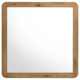  Coaster Furniture Bennett 222904 Bedroom Dresser Mirror - Light Oak IMAGE 2