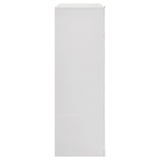  Coaster Furniture Ines 223095 5-drawer Bedroom Chest - White High Gloss IMAGE 4
