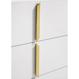  Coaster Furniture Ines 223095 5-drawer Bedroom Chest - White High Gloss IMAGE 7