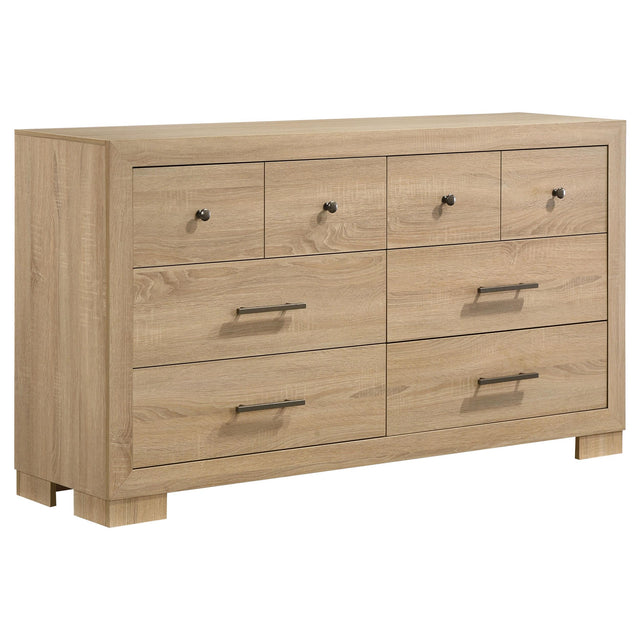 Coaster Furniture Arielle 223113 6-drawer Bedroom Dresser Cabinet - Light Oak IMAGE 1